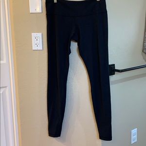 Lululemon wunder under luxtreme size 10 black